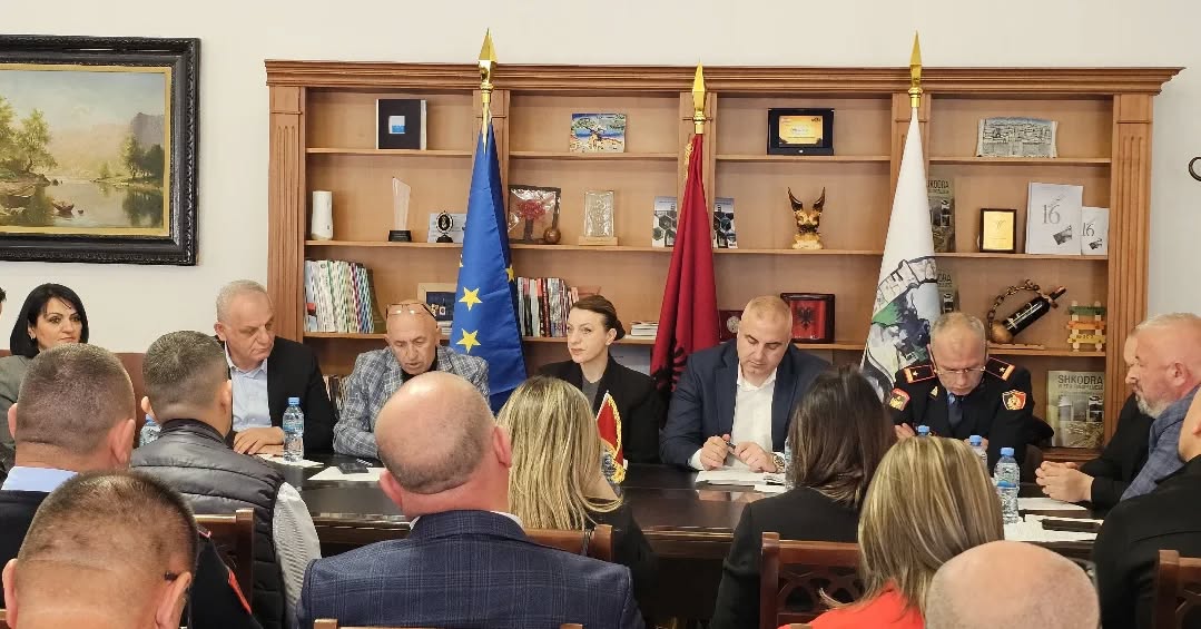 Mbledhja e Komisionit të Planifikimit të Mbrojtjes Civile të Qarkut Shkodër